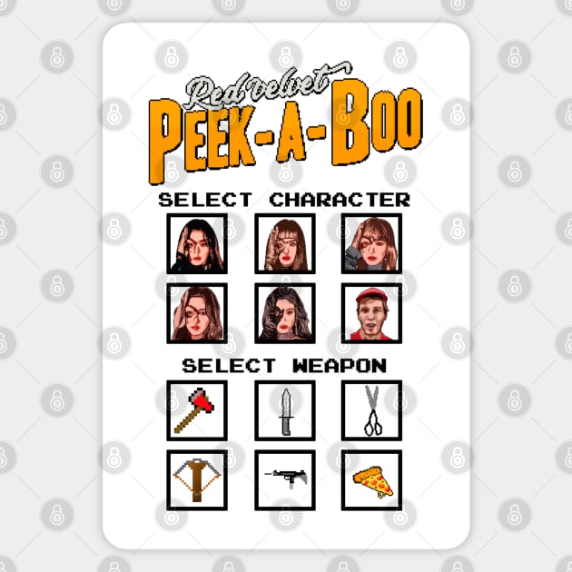 Peek A Boo, The Game Sticker by Signal Fan Lab